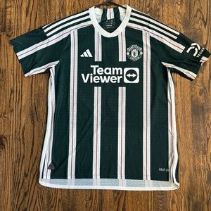 Manchester United Mason Mount Authentic Adidas 23/24 Away Shirt Jersey  XL